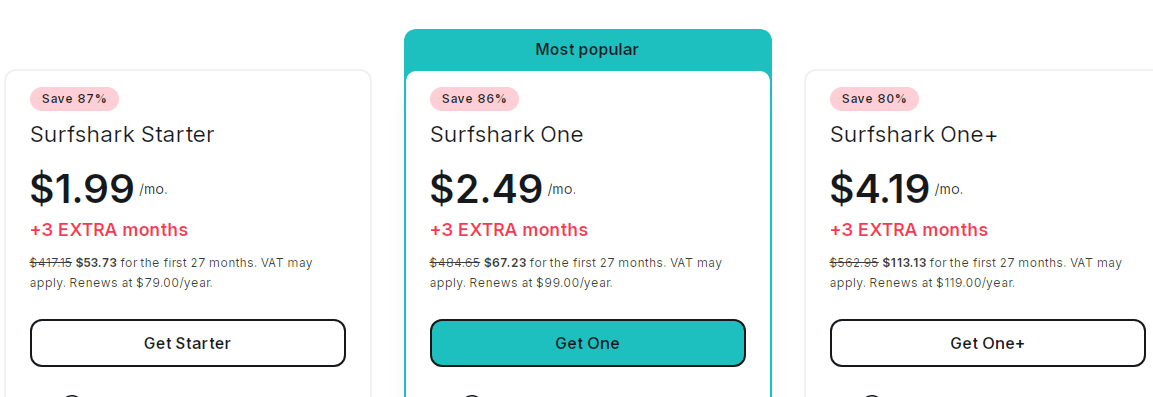 Surfshark-VPN-Pricing